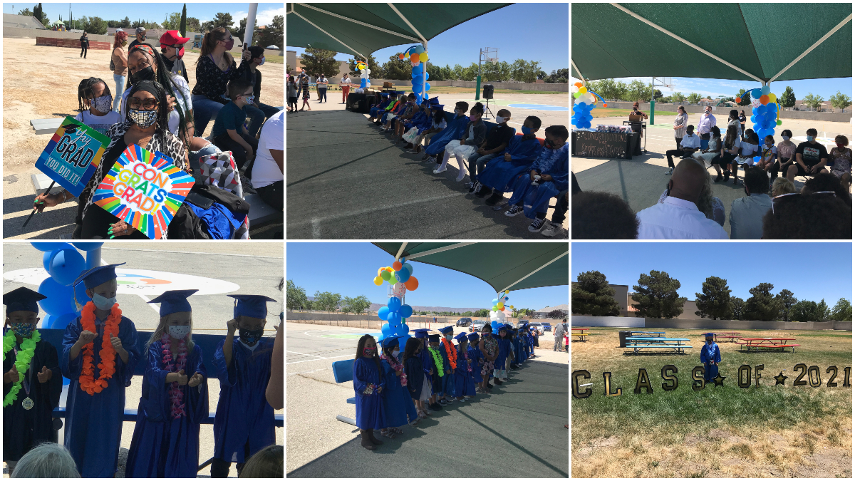 iLEAD AV kindergarten and 8th grade graduation 2021