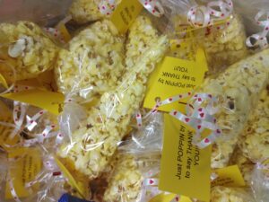 School Choice Week celebration popcorn