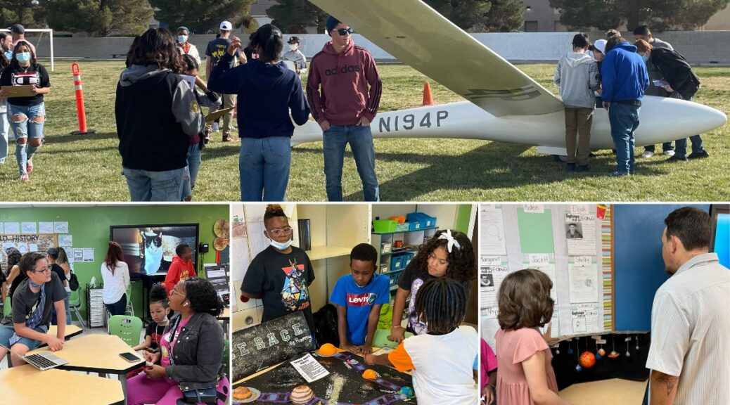 iLEAD AV learners at Glider on Campus Day