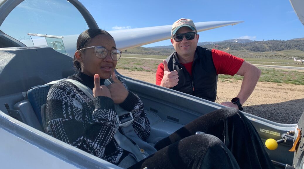 iLEAD AV glider flight day April 8, 2023