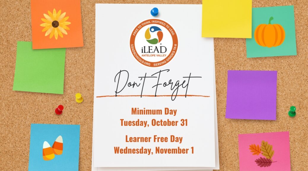 Minimum Day and Learner Free Day AV