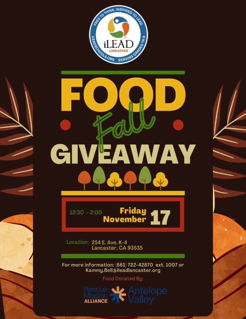 iLEAD Lancaster Food Giveaway