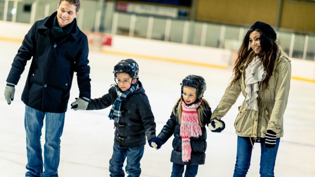 ice skating