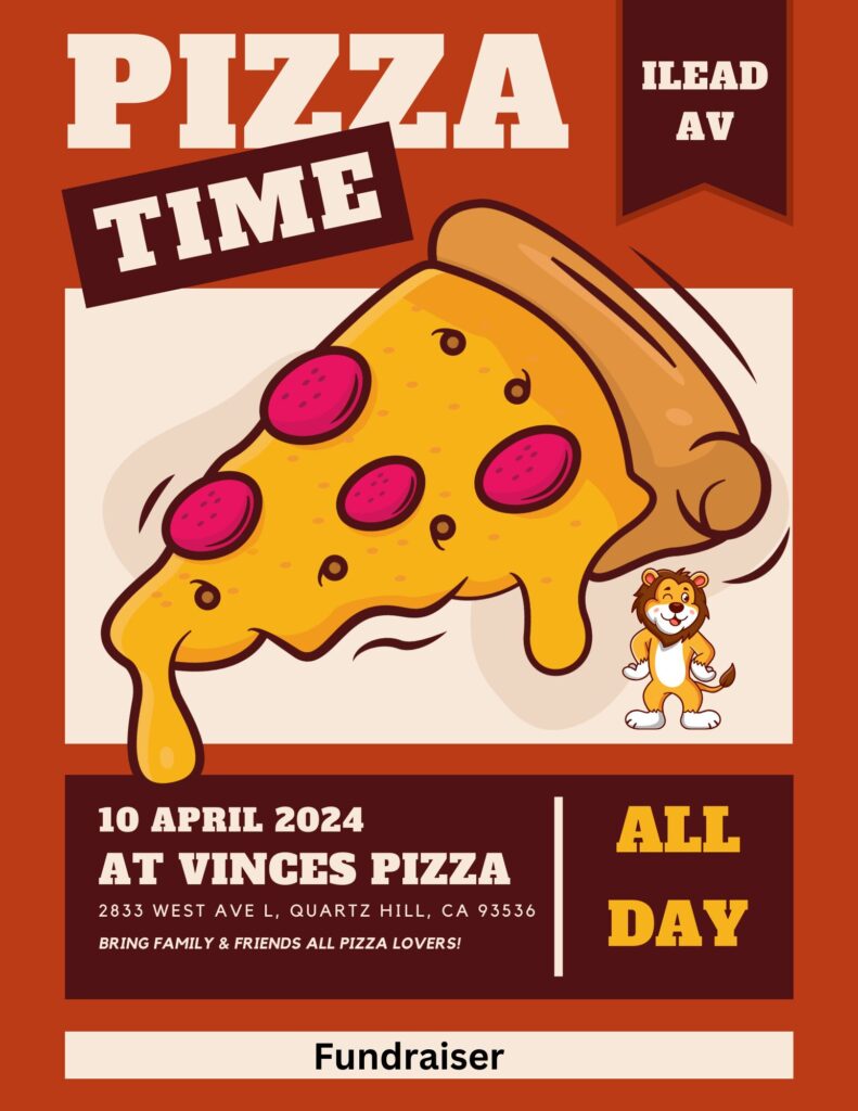 iLEAD AV Vinces Pizza Fundraiser