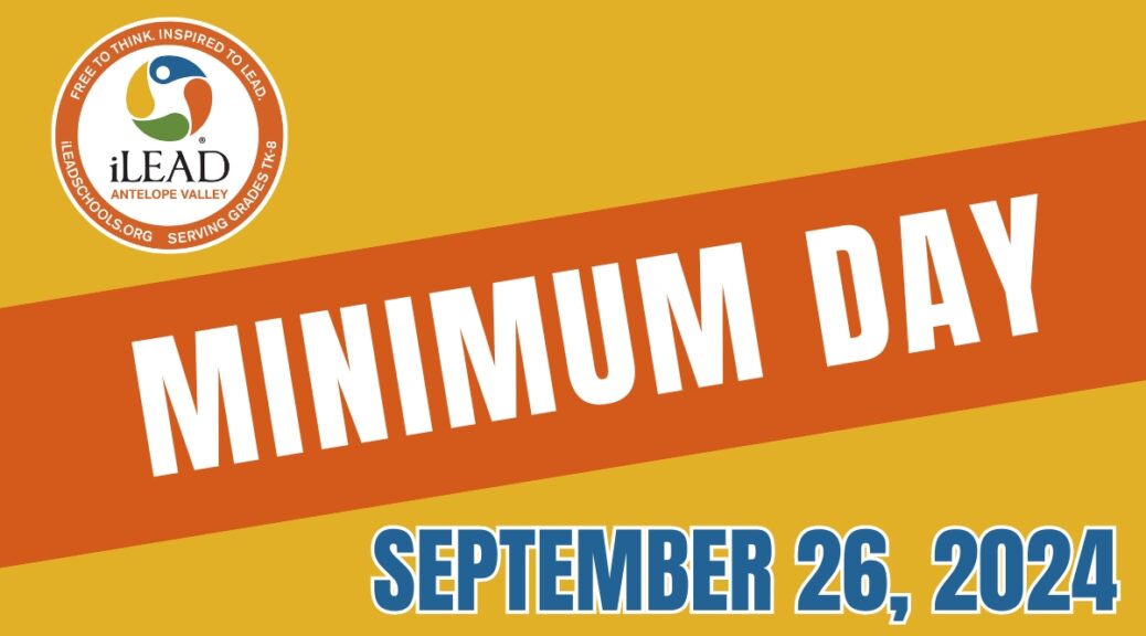 iLEAD AV Minimum Day