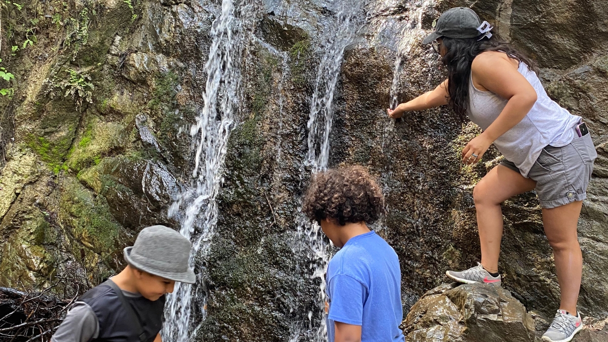 TK-8 Placerita Waterfall Hike 4.24.2025 iLEAD AV Exploration 4