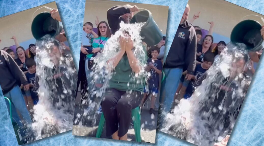 Staff Ice Bucket Challenge 5.5.2025 iLEAD AV Studio