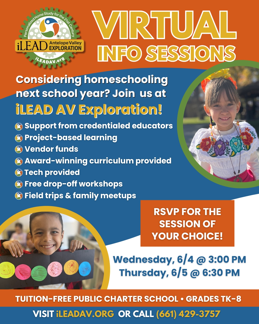 iLEAD AV Exploration Virtual Info Sessions June 2025