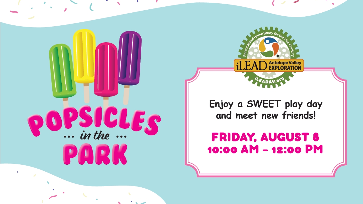 iLEAD AV Exploration Popsicles in the Park - Friday, August 8